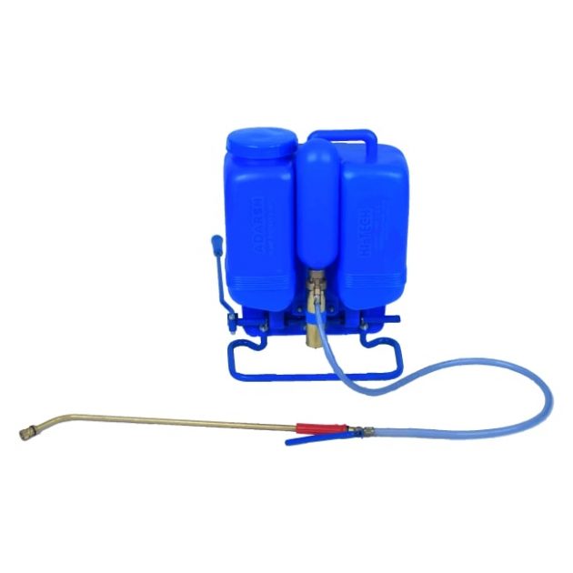 Hi-Tech Hand Pump Knapsack Sprayer with HDPE Pressure Chamber outside 16litre HDPE Tank
